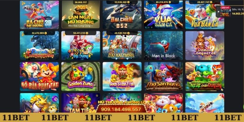 Cách chơi bắn cá tại 11Bet